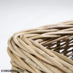 51 Degrees North Rattan Bed 13 51 Degrees North Rattan Bed -Haustierprodukte 51 degrees north rattan bed 209192 0500 none