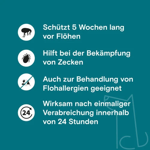 Adimere Gegen Flöhe Und Zecken - Katze 4 Adimere Gegen Flöhe Und Zecken - Katze – Bild 2