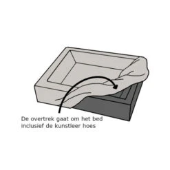 Bia Bed Rib-Bezug -Haustierprodukte bia bed rib overtrek 191357 0500 none