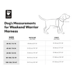 Hurtta - Geschirr Weekend Warrior - Neon Licorice -Haustierprodukte hurtta weekend warrior harnas neon licorice 216613 0500 none