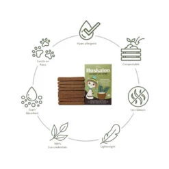 Huskaloo Katzenstreu 8 Huskaloo Katzenstreu -Haustierprodukte huskaloo kattenbakvulling 216272 0500 none