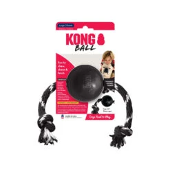 KONG Extreme Ball Mit Seil 7 KONG Extreme Ball Mit Seil -Haustierprodukte kong extreme bal met touw 181819 0500 none
