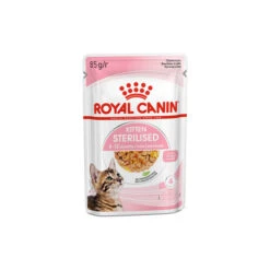 Royal Canin Kitten Sterilised Gelee - Beutel -Haustierprodukte royal canin kitten sterilised in jelly kattenvoer 201962 0500 none