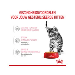 Royal Canin Kitten Sterilised Gelee - Beutel -Haustierprodukte royal canin kitten sterilised in jelly maaltijdzakje 207209 0500 none
