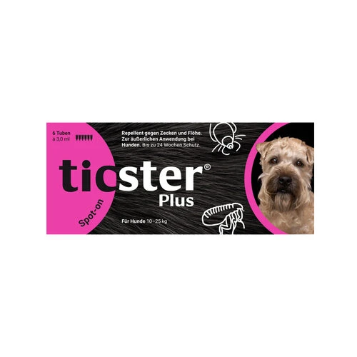 Ticster Plus Spot-on Hund 10-25 Kg
