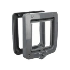 Trixie 4-Wege Freilauftür Mit Tunnel -Haustierprodukte trixie 4 weg kattenluik met tunnel 155432 0500 none