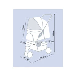Trixie Buggy -Haustierprodukte trixie buggy 175042 0500 none