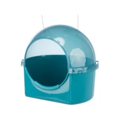 Trixie Badehaus -Haustierprodukte trixie vogelbadhuis blauw 216371 0500 none