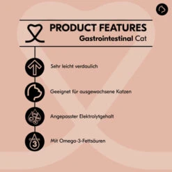 Vetality Gastrointestinal - Katzenfutter -Haustierprodukte vetality gastrointestinal kattenvoer 213392 0500 none