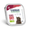 Yarrah - Bröckchen In Soße Huhn & Rind Mit Petersilie Und Thymian Bio -Haustierprodukte yarrah chunks kat kuipje met rund bio 157961 0500 none