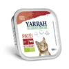 Yarrah - Katzenfutter Paté Rind Mit Chicorée Bio -Haustierprodukte yarrah pat kat kuipje met rund bio 157694 0500 none