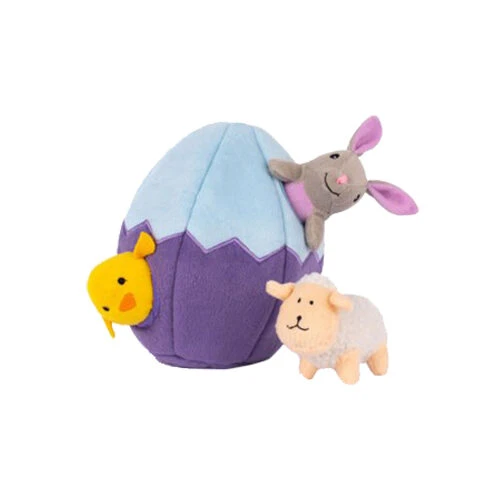 ZippyPaws Zippy Burrow - Easter Egg And Friends 3 ZippyPaws Zippy Burrow - Easter Egg And Friends